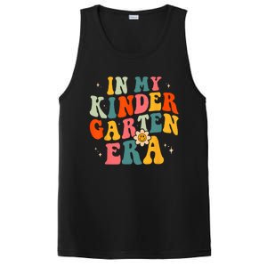 In My Kindergarten Teacher Era Kinder Groovy Retro PosiCharge Competitor Tank