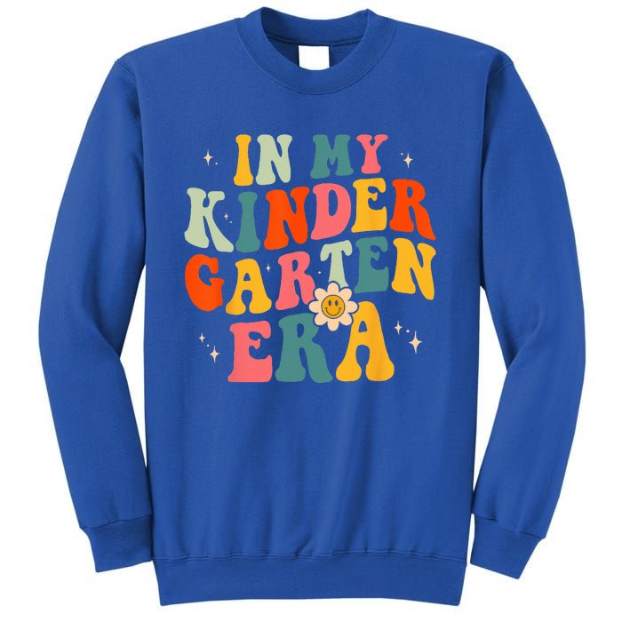 In My Kindergarten Teacher Era Kinder Groovy Retro Sweatshirt