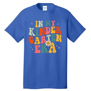 In My Kindergarten Teacher Era Kinder Groovy Retro Tall T-Shirt