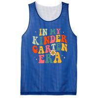 In My Kindergarten Teacher Era Kinder Groovy Retro Mesh Reversible Basketball Jersey Tank