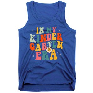 In My Kindergarten Teacher Era Kinder Groovy Retro Tank Top