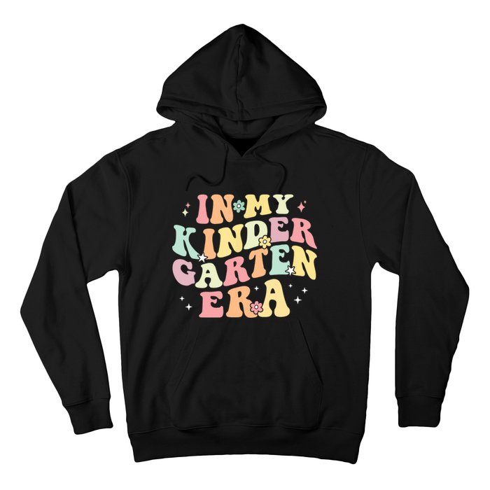 In My Kindergarten Era Retro Back To School Teacher Student Hoodie