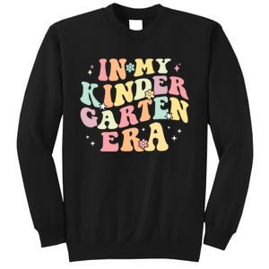 In My Kindergarten Era Retro Back To School Teacher Student Sweatshirt