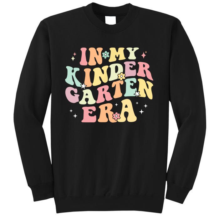 In My Kindergarten Era Retro Back To School Teacher Student Sweatshirt