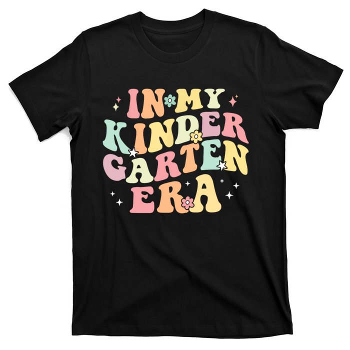 In My Kindergarten Era Retro Back To School Teacher Student T-Shirt