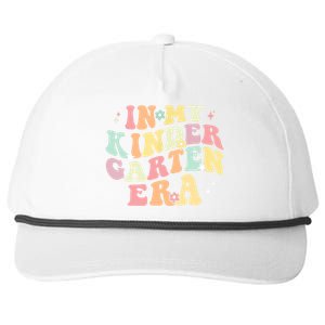 In My Kindergarten Era Retro Back To School Teacher Student Snapback Five-Panel Rope Hat