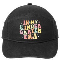 In My Kindergarten Era Retro Back To School Teacher Student 7-Panel Snapback Hat