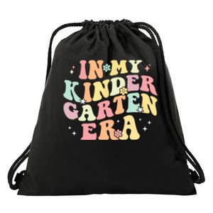 In My Kindergarten Era Retro Back To School Teacher Student Drawstring Bag