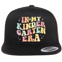 In My Kindergarten Era Retro Back To School Teacher Student Flat Bill Trucker Hat