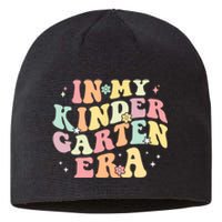 In My Kindergarten Era Retro Back To School Teacher Student Sustainable Beanie