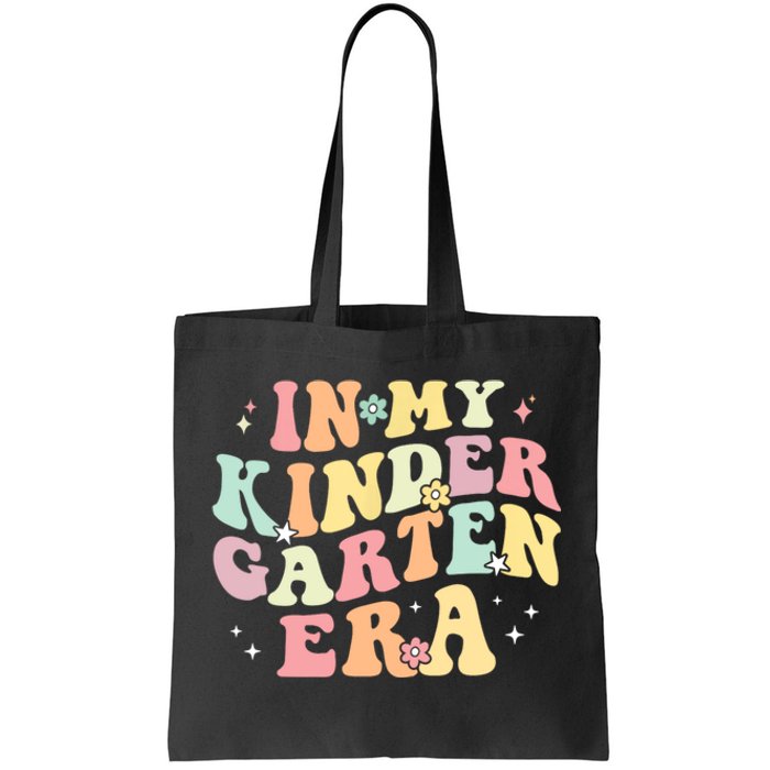 In My Kindergarten Era Retro Back To School Teacher Student Tote Bag