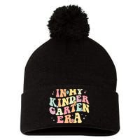 In My Kindergarten Era Retro Back To School Teacher Student Pom Pom 12in Knit Beanie