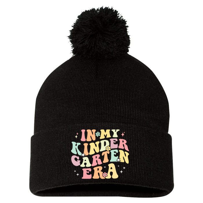 In My Kindergarten Era Retro Back To School Teacher Student Pom Pom 12in Knit Beanie