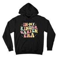 In My Kindergarten Era Retro Back To School Teacher Student Tall Hoodie