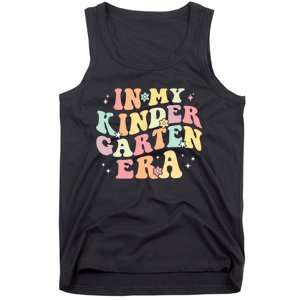 In My Kindergarten Era Retro Back To School Teacher Student Tank Top