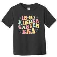 In My Kindergarten Era Retro Back To School Teacher Student Toddler T-Shirt