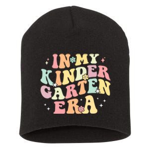 In My Kindergarten Era Retro Back To School Teacher Student Short Acrylic Beanie