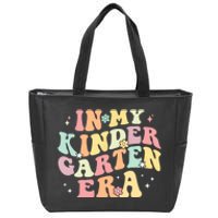 In My Kindergarten Era Retro Back To School Teacher Student Zip Tote Bag