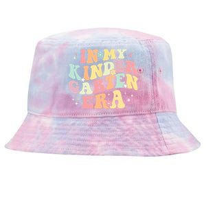 In My Kindergarten Era Retro Back To School Teacher Student Tie-Dyed Bucket Hat