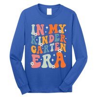 In My Kindergarten Era Groovy Back To School Kinder Teacher Long Sleeve Shirt