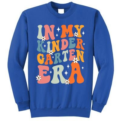 In My Kindergarten Era Groovy Back To School Kinder Teacher Sweatshirt