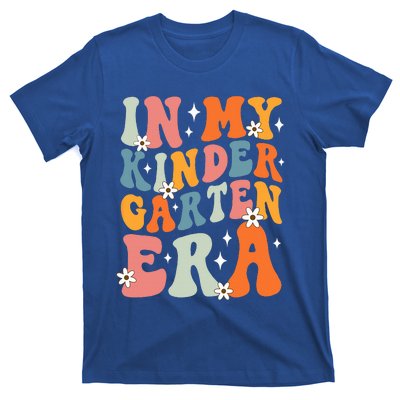 In My Kindergarten Era Groovy Back To School Kinder Teacher T-Shirt