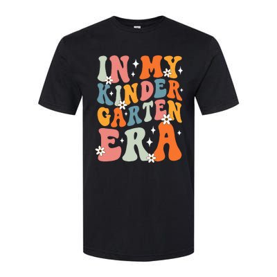 In My Kindergarten Era Groovy Back To School Kinder Teacher Softstyle CVC T-Shirt