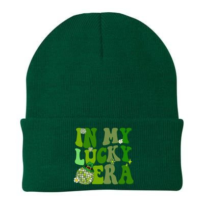 In My Lucky Era St Patrick Paddy Day Retro Disco Funny Knit Cap Winter Beanie