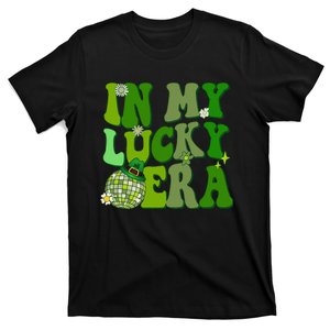 In My Lucky Era St Patrick Paddy Day Retro Disco Funny T-Shirt