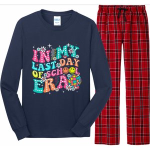 In My Last Day Of School Era Teacher Hello Summer Long Sleeve Pajama Set