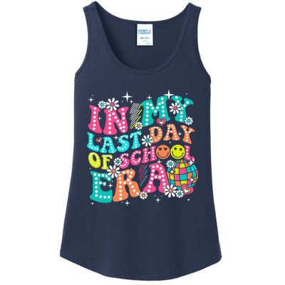 In My Last Day Of School Era Teacher Hello Summer Ladies Essential Tank