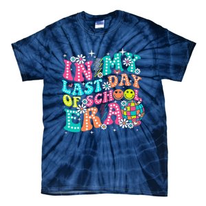 In My Last Day Of School Era Teacher Hello Summer Tie-Dye T-Shirt