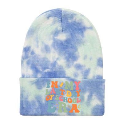 In My Last Day Of School Era Tie Dye 12in Knit Beanie