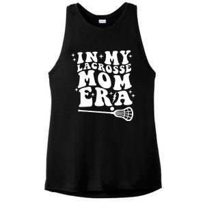 In My Lacrosse Mom Era Ladies PosiCharge Tri-Blend Wicking Tank