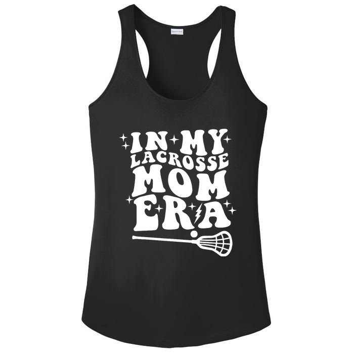 In My Lacrosse Mom Era Ladies PosiCharge Competitor Racerback Tank