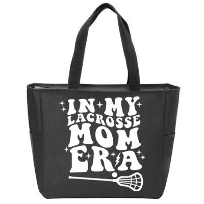 In My Lacrosse Mom Era Zip Tote Bag