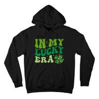 In My Lucky Era St Patricks Day Retro Groovy Disco Shamrock Tall Hoodie