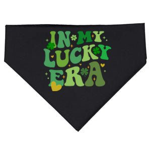 In My Lucky Era St Patricks Day Shamrock USA-Made Doggie Bandana