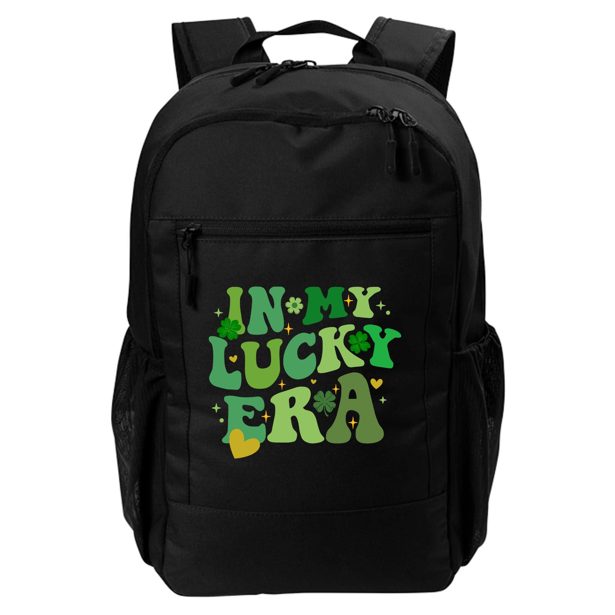 In My Lucky Era St Patricks Day Shamrock Backpack