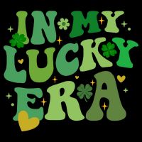 In My Lucky Era St Patricks Day Shamrock Kids T-Shirt