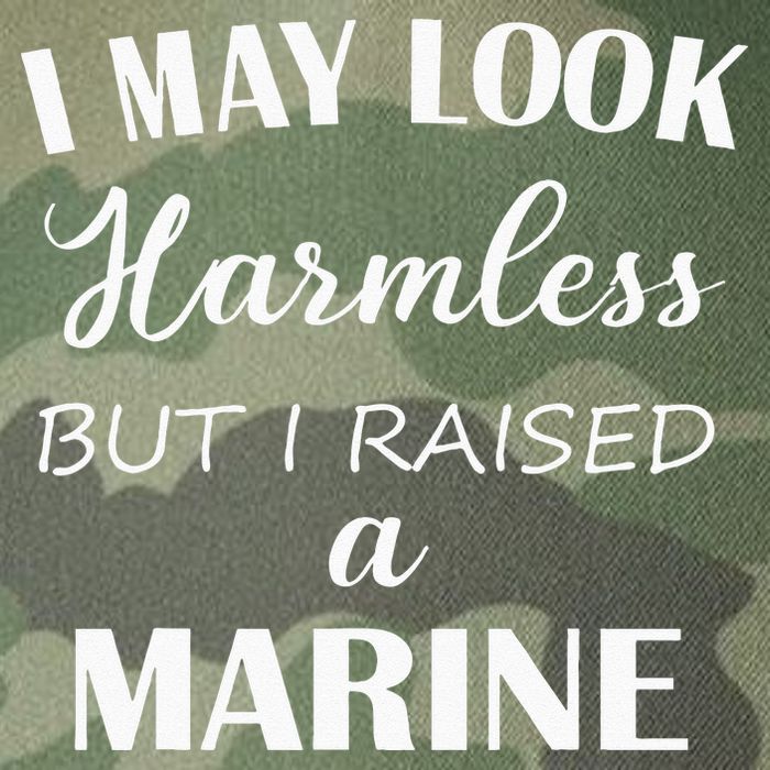 I May Look Harmless But I Raised A Marine Legacy Tie Dye Trucker Hat