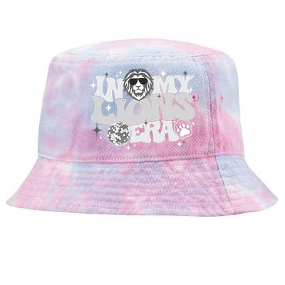 In My Lions Era Back To School Mascot Spirit Game Team Squad Tie-Dyed Bucket Hat