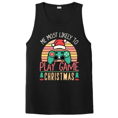 Im More Likely To Play Video Games On Christmas Funny PosiCharge Competitor Tank