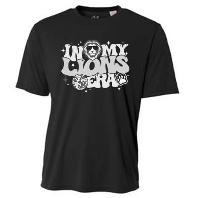 In My Lions Era Back To School Mascot Spirit Game Team Squad Cooling Performance Crew T-Shirt