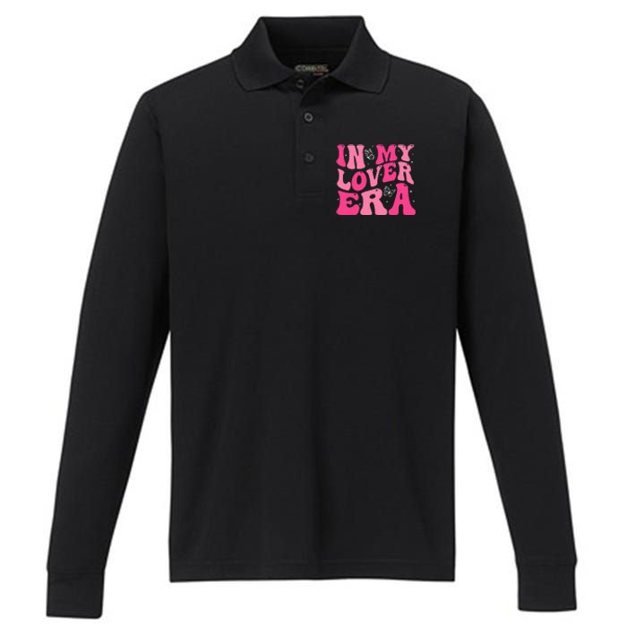 In My Lover Era Performance Long Sleeve Polo