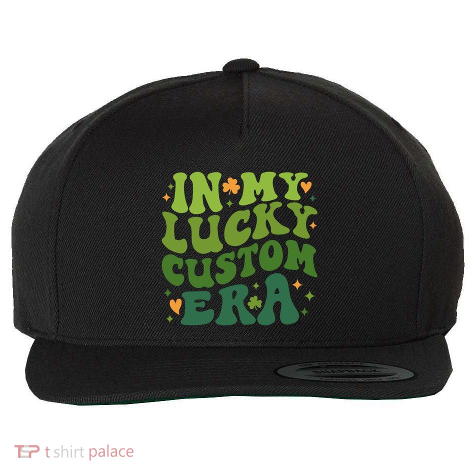 In My Lucky Custom Era Gift Wool Snapback Cap