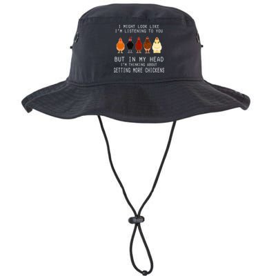 I Might Look Like I'm Listening To You But In My Head Bucket Hat