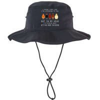 I Might Look Like I'm Listening To You But In My Head Bucket Hat
