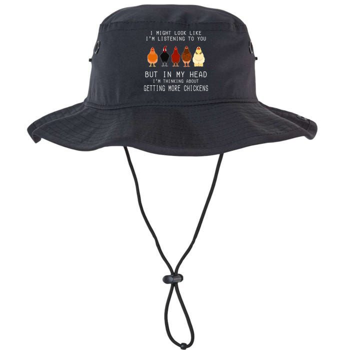 I Might Look Like I'm Listening To You But In My Head Bucket Hat