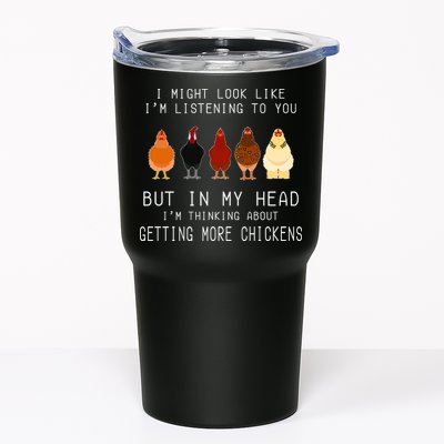 I Might Look Like I'm Listening To You But In My Head Tumbler